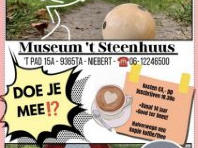 Klootschieten bij Museum ‘t Steenhuus