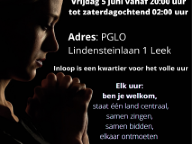 Nacht van Gebed in Leek
