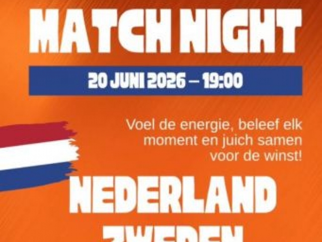 WK-avond bij De Opstal