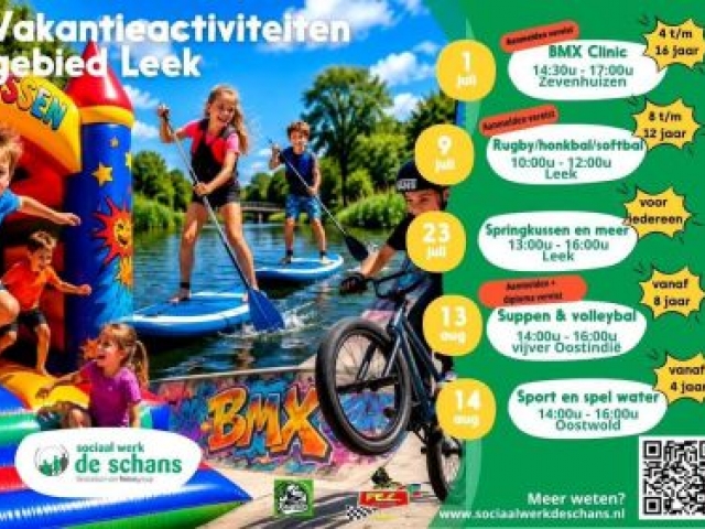 Clinic rugby en honkbal/softbal Leek