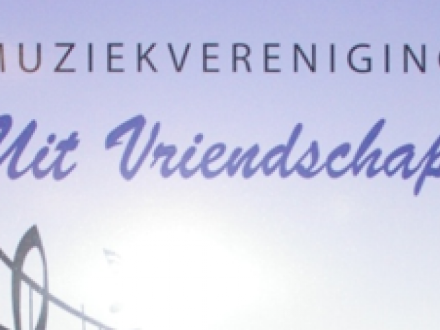 Koekactie muziekvereniging Uit Vriendschap Opende 26 en 27 september